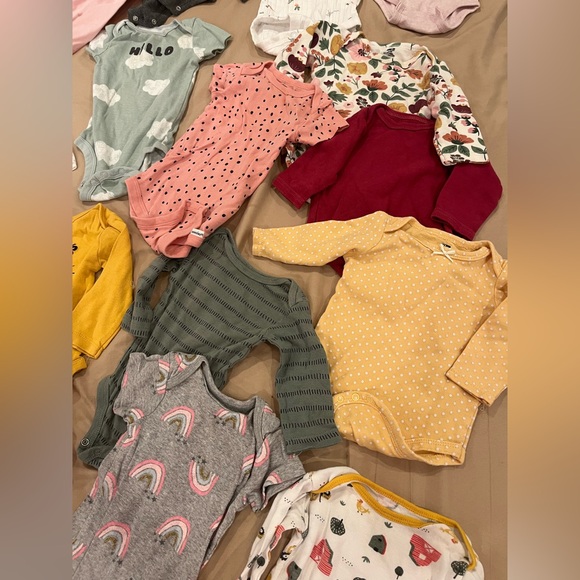 Carter's & others Colorful Bodysuit Bundle of 23. 3, mostly 3-6, 6, 9 month. - Picture 4 of 7